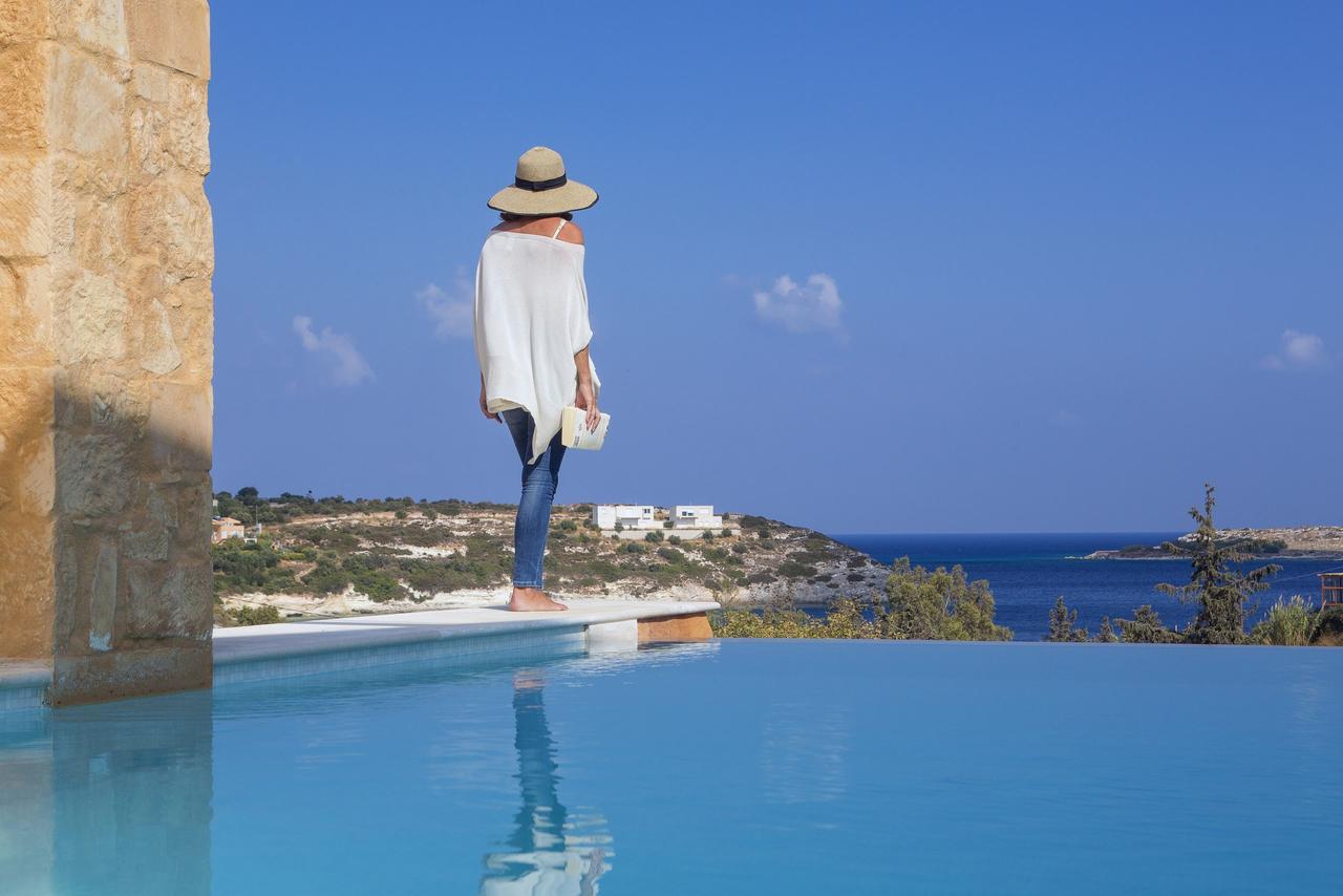 Olea Villas - Infinity Pool, Hot Tub, Sea Views Μαράθι Εξωτερικό φωτογραφία